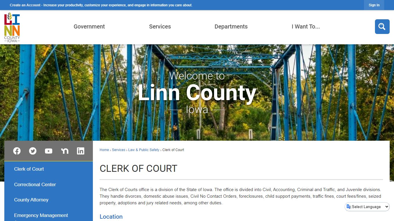 Clerk of Court | Linn County, IA - Official Website